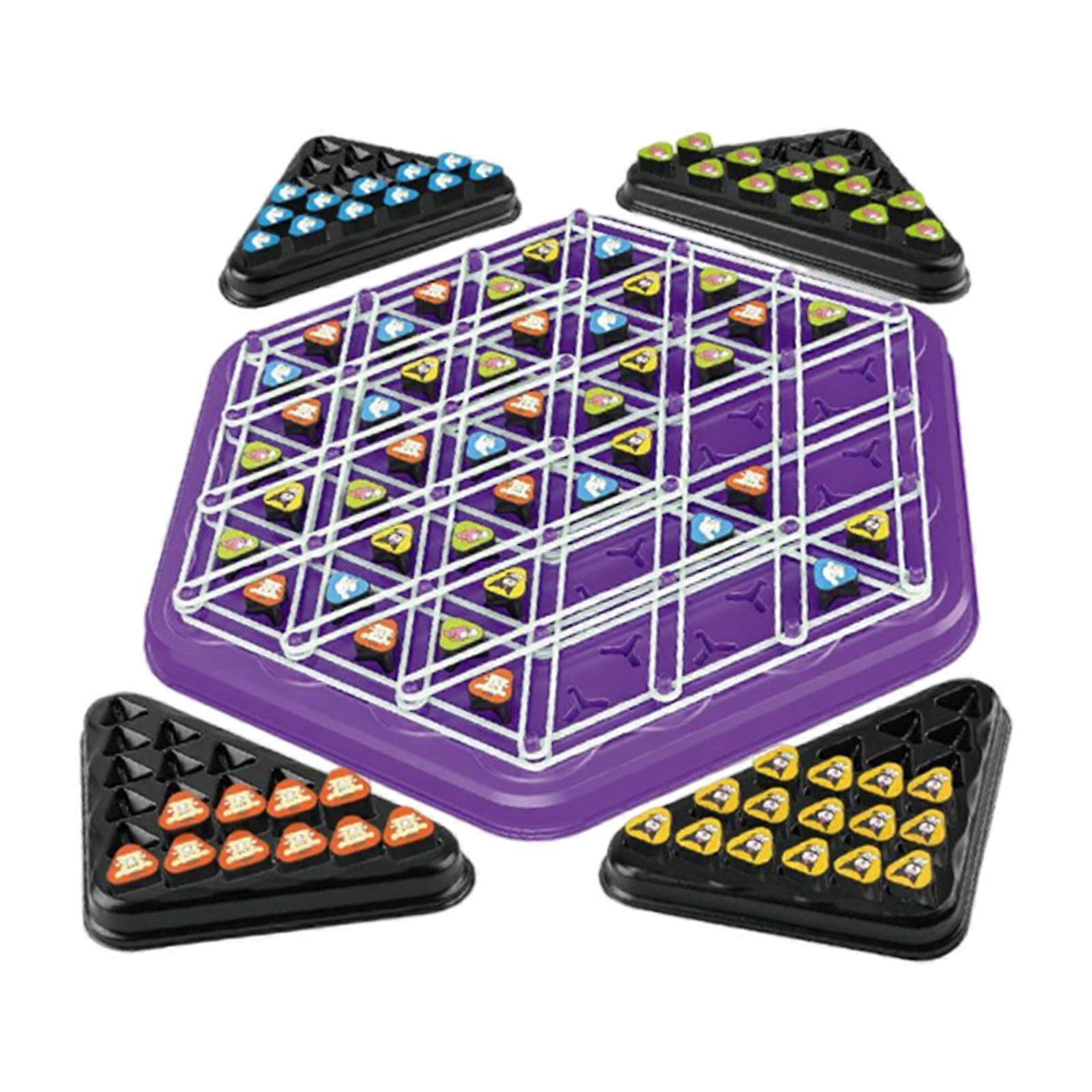 Triangle Rubber Band Game Family Game for Activity Problem Solving Creativity