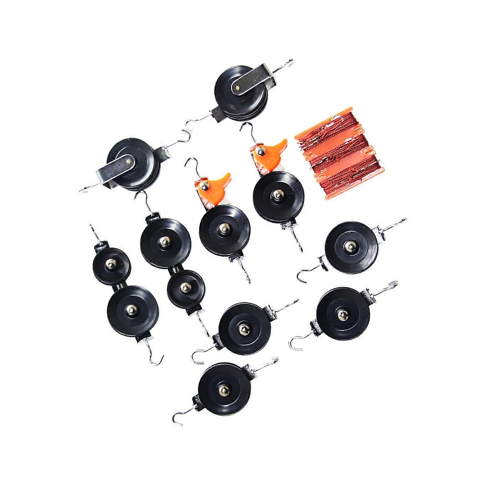 Physics Pulley Block Labs Physics Experiment Set Demonstration Pulleys Block 11-teiliges Set