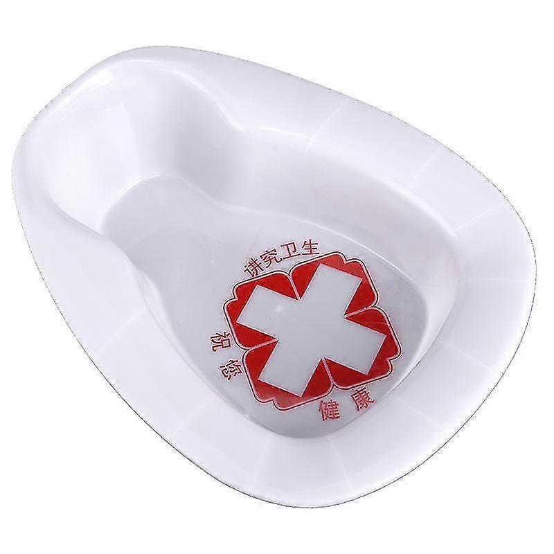 Unisex Disposable Commode Pan Bedridden Old Thick Plastic Bedpan
