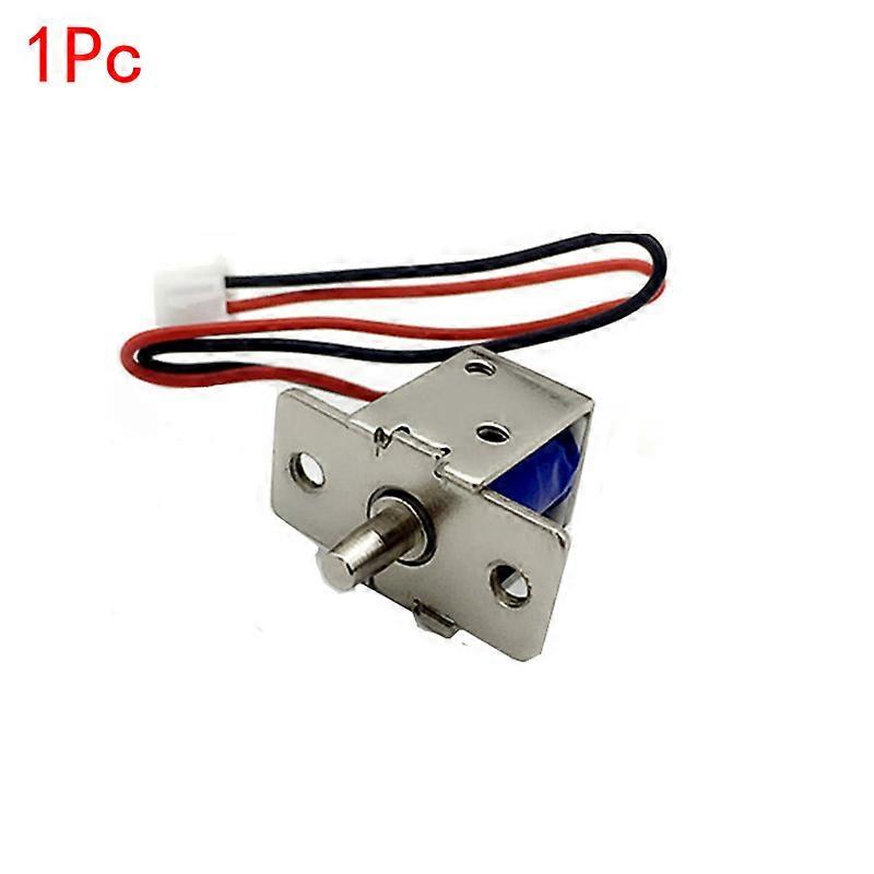 DC12V-0.54AV stroke 4.5MM miniature electric plug lock Electromagnetic lock frame push pull electromagnet electric lock