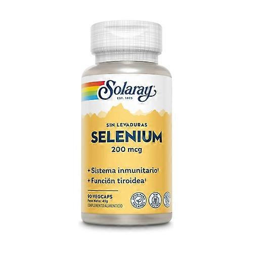Yeast Free Selenium 90 capsules of 200μg
