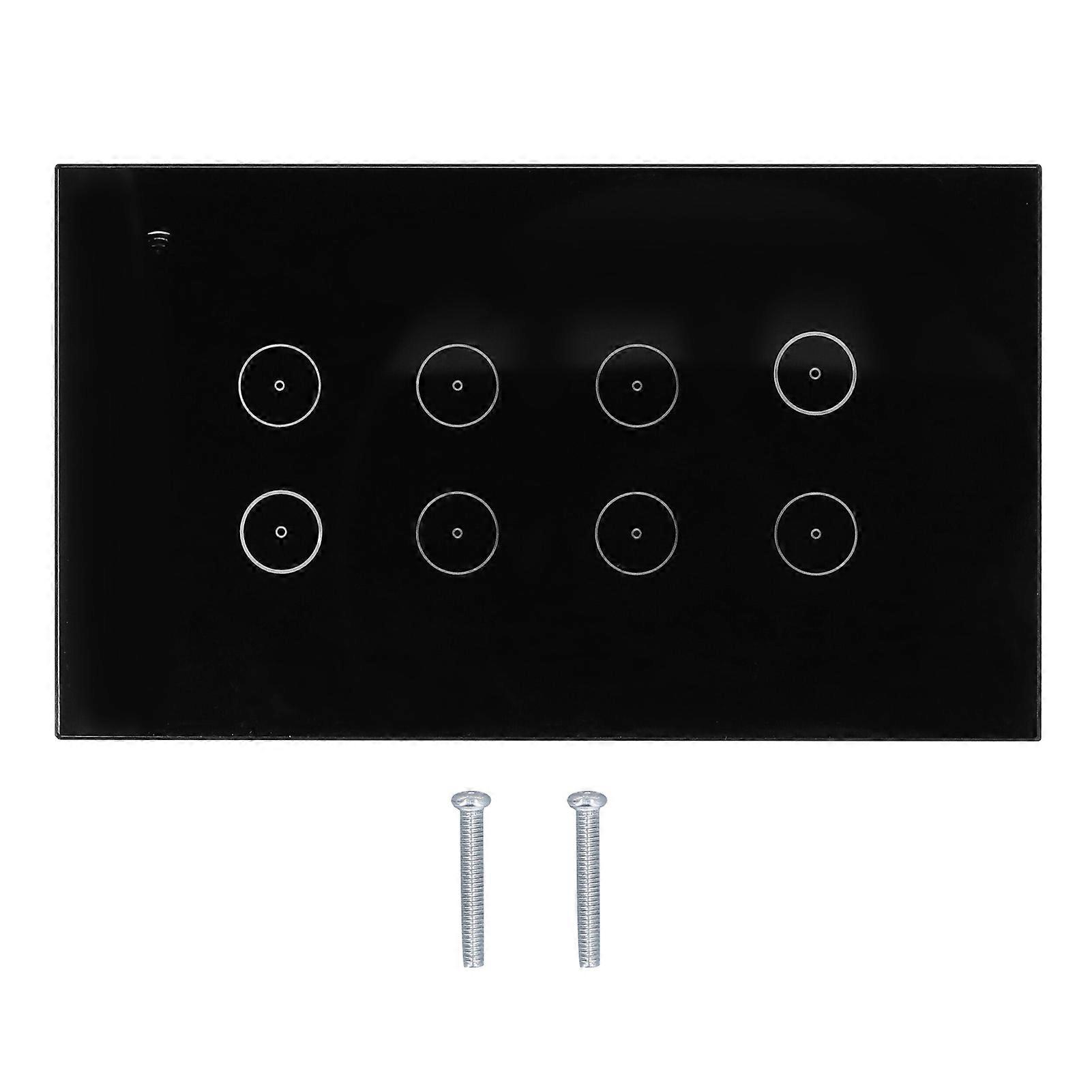 8 Gang Smart Switch WiFi Wall Switch Remote Control Touch Switch for Apartment 95250V/AC(YMCAT)