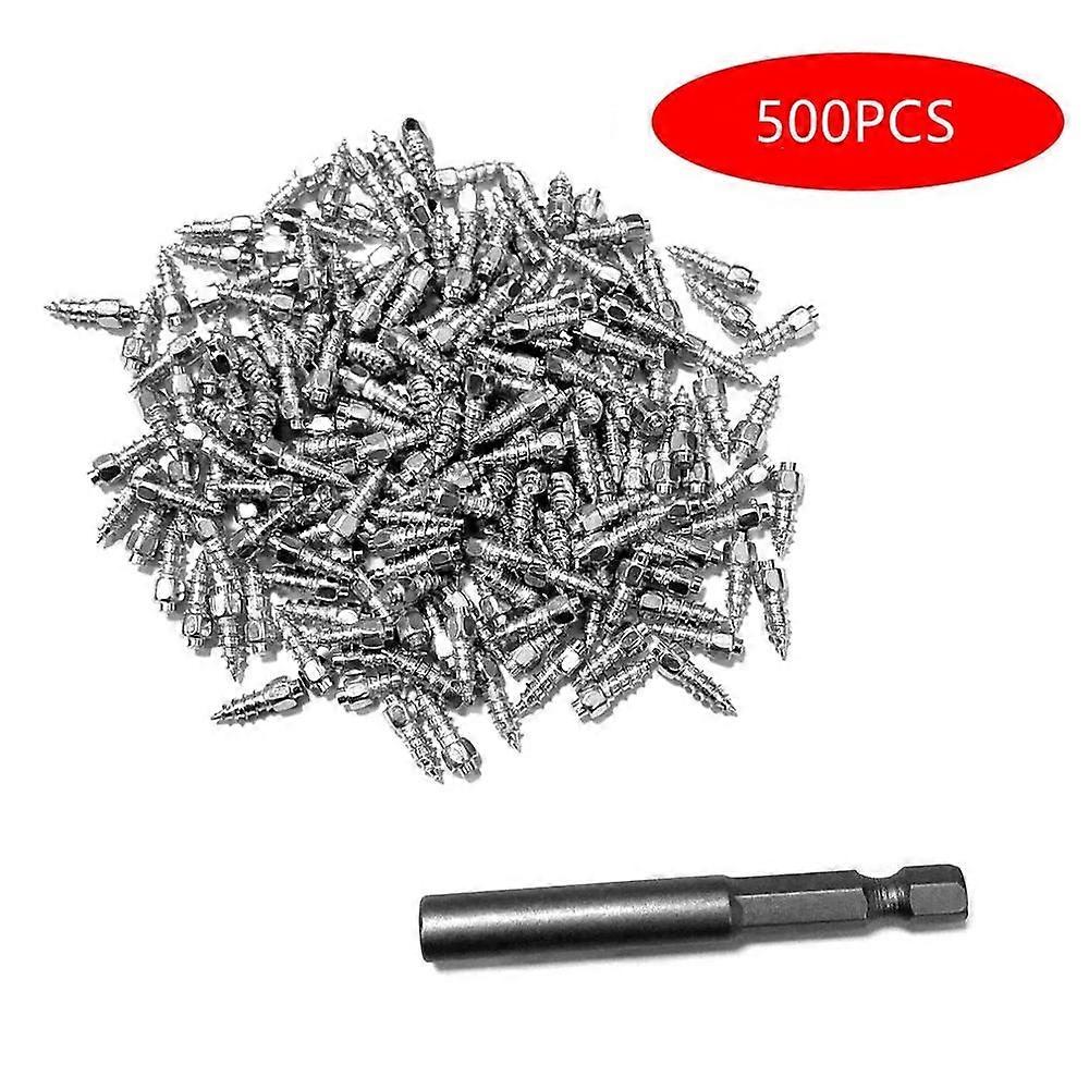 500Pcs καρφιά ροδών ροδών ροδών βολφραμίου ρυτίδων αυτοκινήτων 500Pcs για την έκτακτη ανάγκη χειμώνα Premium ATV ελαστικών