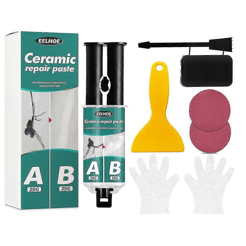 Repair Paste, Bathtub Repair Kit White, Bathtub Crack Refinishing Kit, Tile Tub Sink And Shower Repair Kit Shower Tray Repair Kits For Scratch Holes C