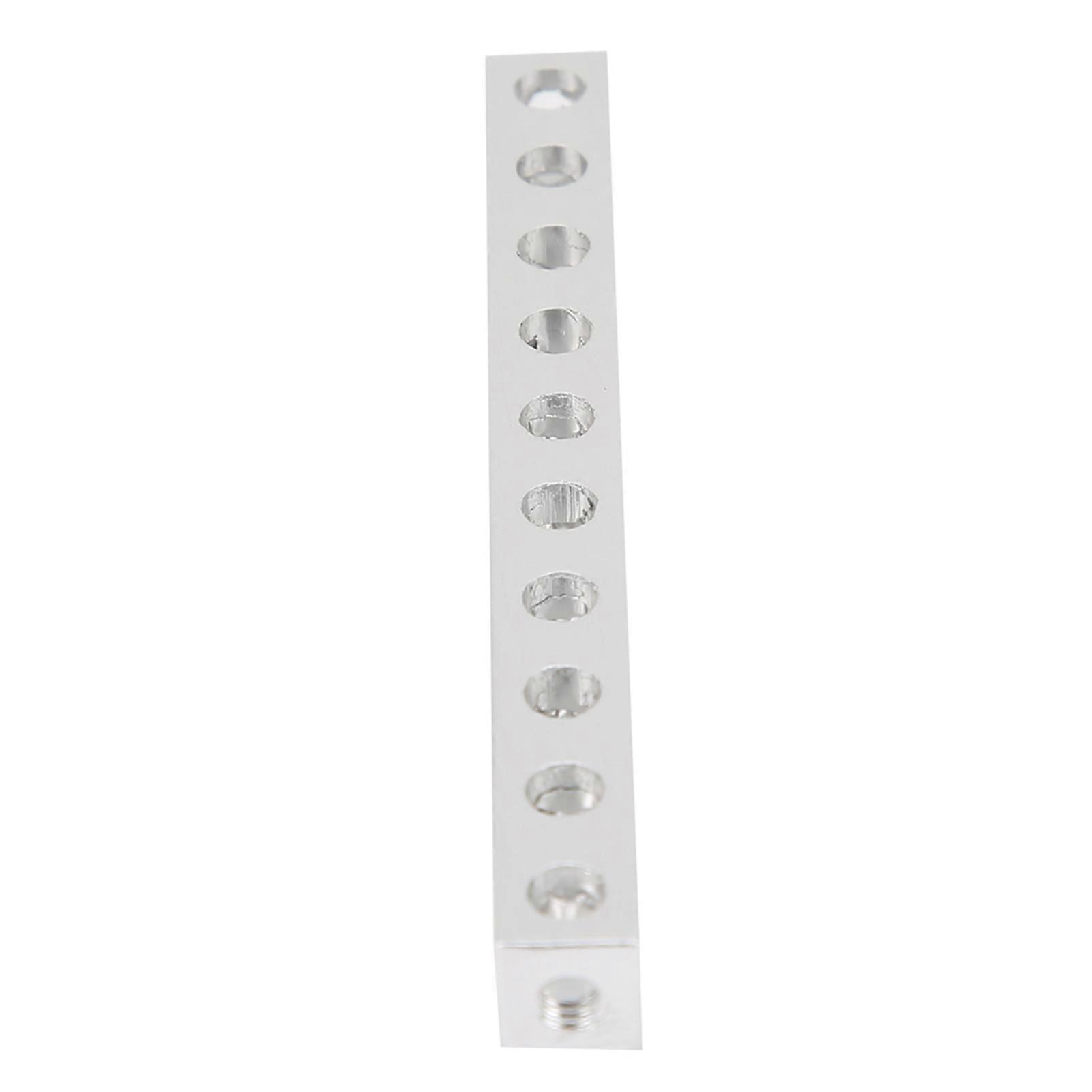 Square Beam 10 Holes Robotic Structure Part Accessory 8 x 8 x 80mm