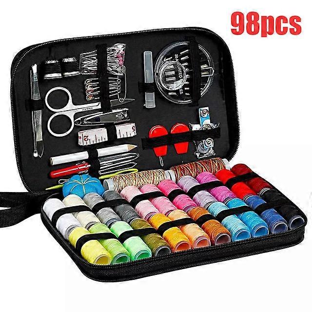Sewing Kits DIY Fabric Apparel Multi-function Box Set for Hand Quilting Stitching Embroidery Thread Tool Accessories Sewings Kit