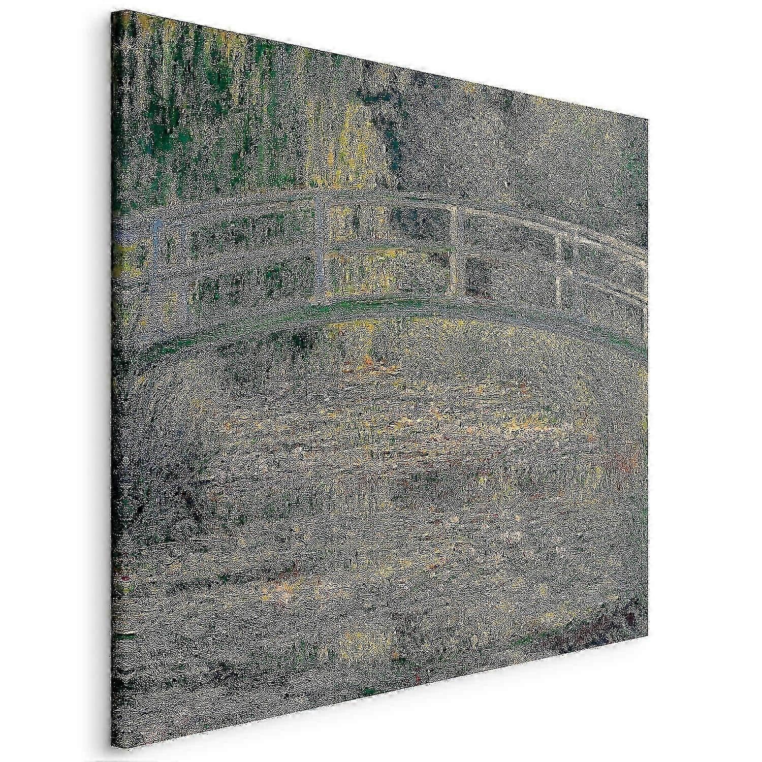 Leinwandbild - Brücke bei Giverny