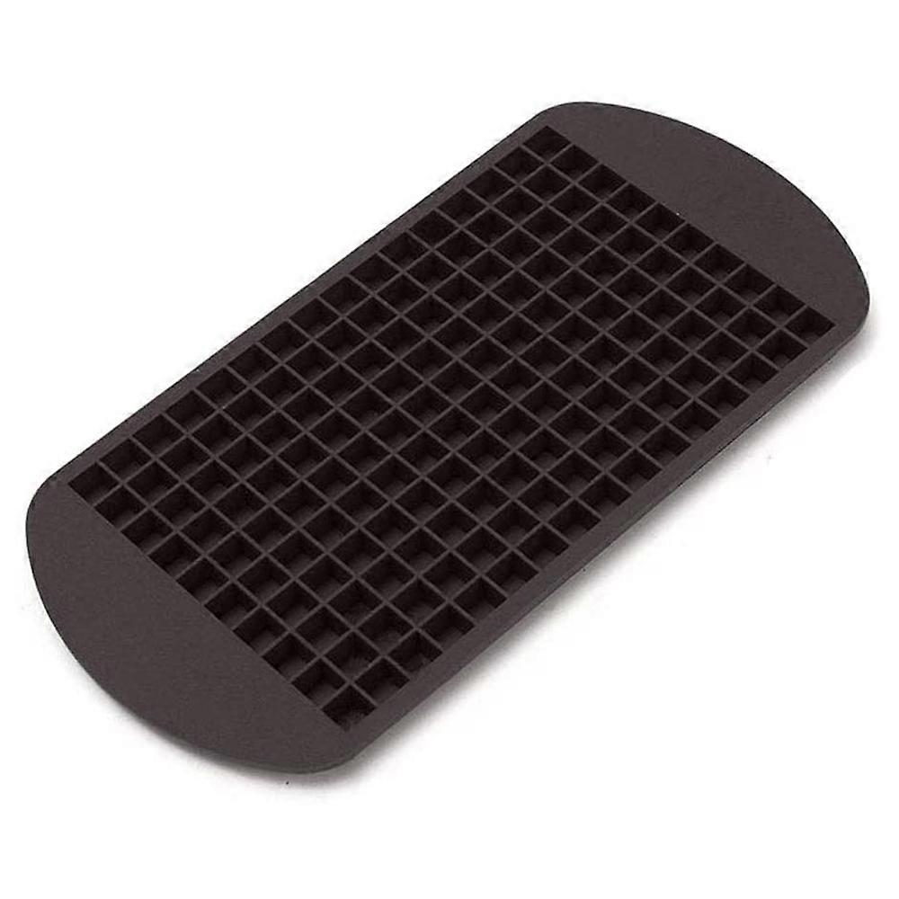 Silicone Mini Ice Cube Trays ,160 Small Ice Cube Molds Easy Release Crushed Ice Cube , BPA Free Flexible Stackable and Durable Soft Mold Storage Conta