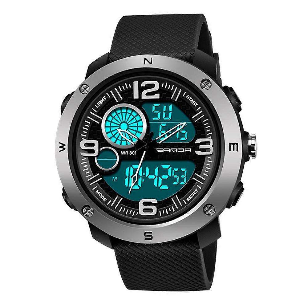 SANDA 762 Waterproof Men ectronic Watch Orange