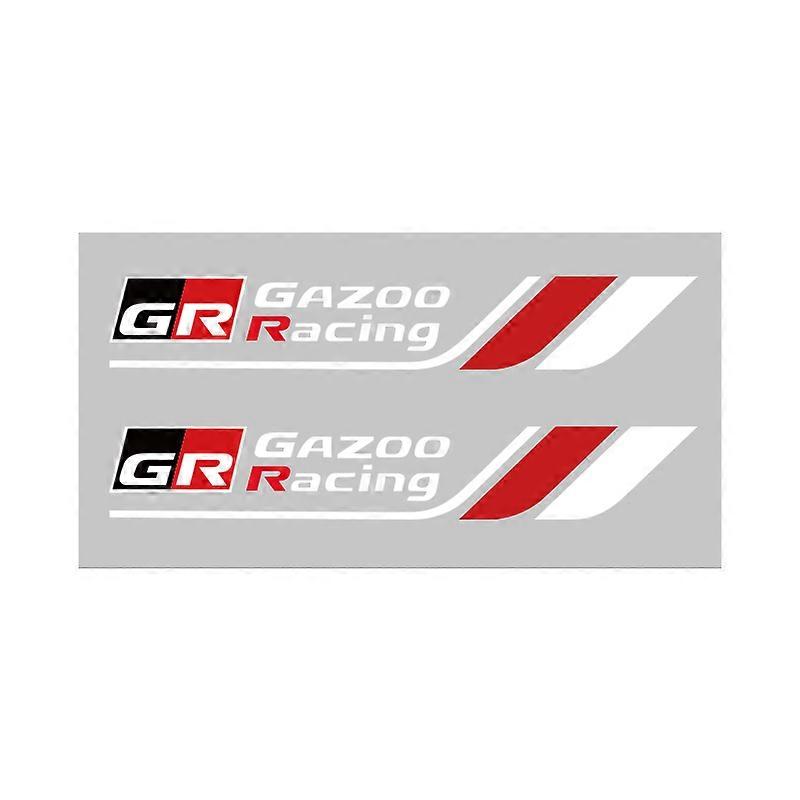 トヨタGR GAZOO RACINGエンブレム用自動ウィンドウワイパーステッカー防水デカールDIYデコレーションカーチューニングアクセサリー