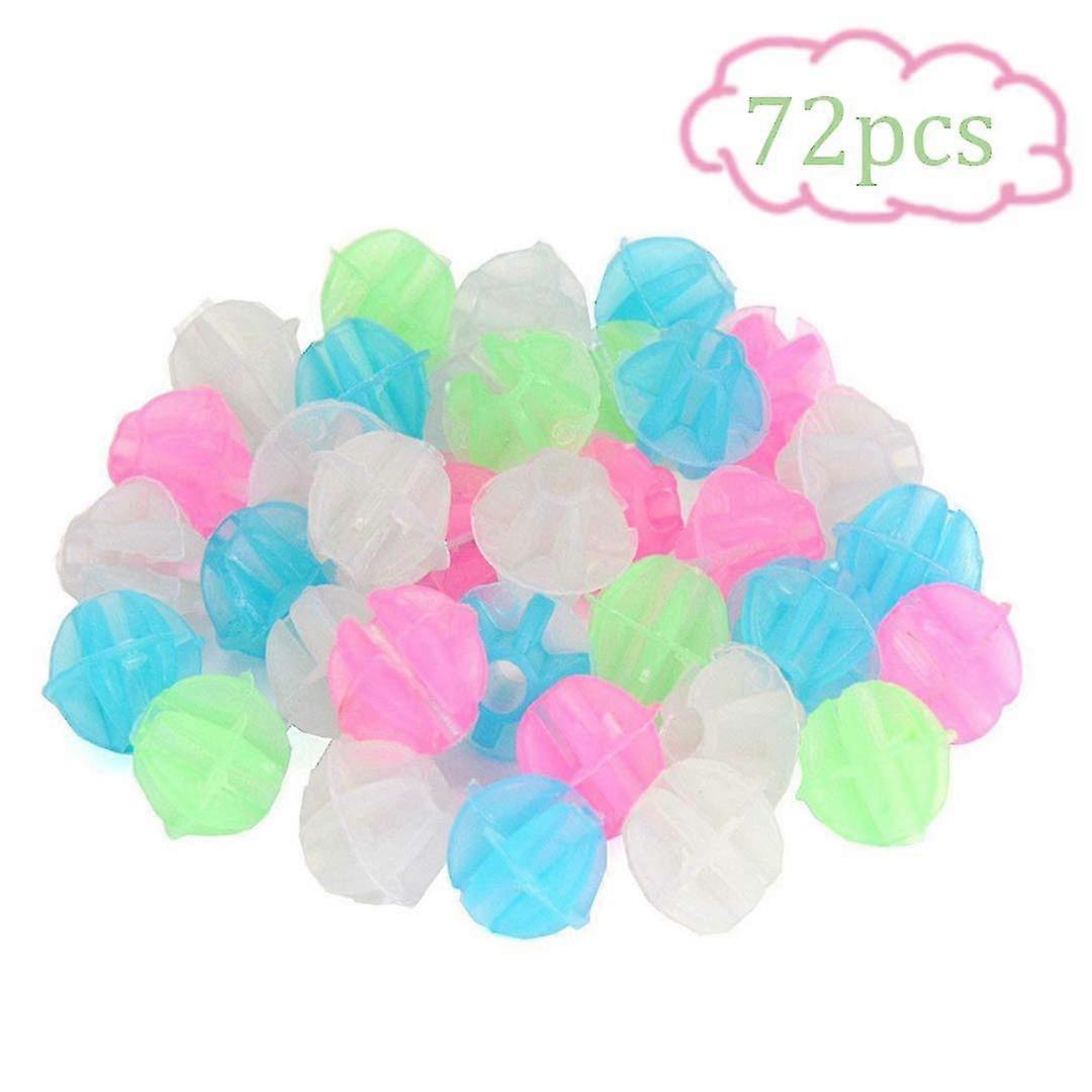 72 Pcs Multicolour Kids Bicycle Spoke Beads Decorations Wheel Beads Bike Accessories