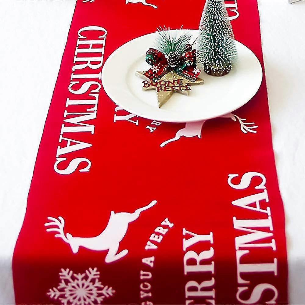 Linen Look Table Runner, Modern Washable Table Runner, Tablecloth, Elegant Home Textiles For Indoor And Outdoor Use, Table Decoration, Table Runner Vi