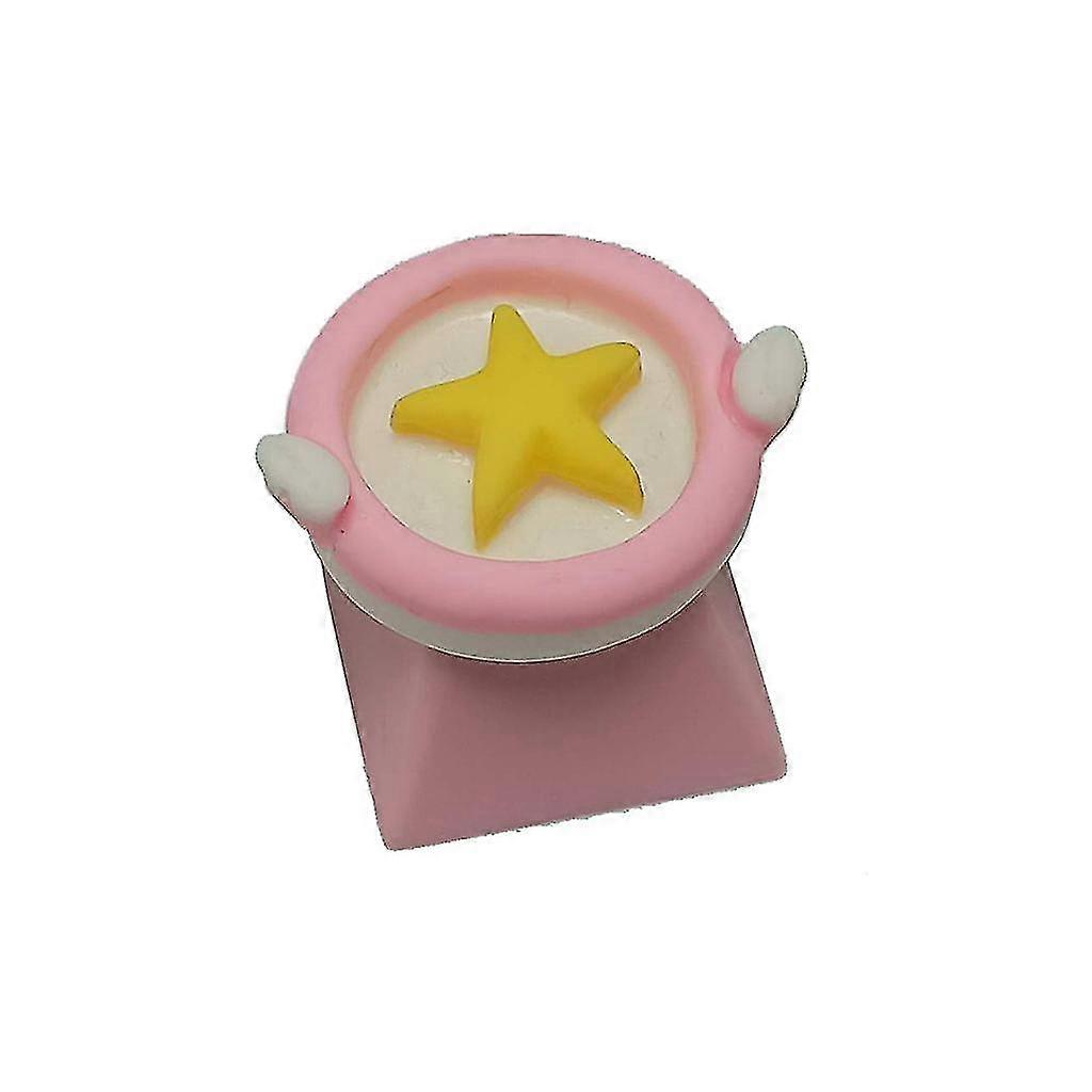 1pc Pbt Keycap Cute Fawn Mechanical Keyboard Cap R4 Height Keycap Oem Profile Banmo