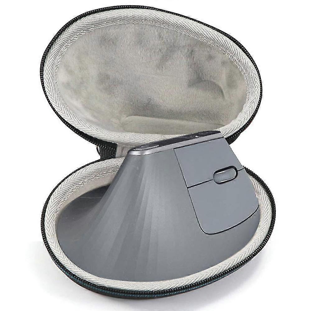 XBERSTAR Custodia rigida per Logitech M170/M185/M220/M221 Wireless Mouse Pouch Organizer (nero
