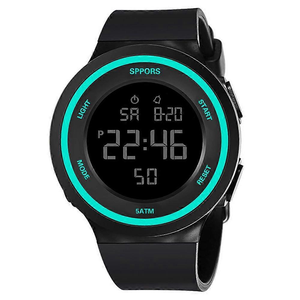 Electronic watch student simple trend waterproof luminous sports multi-function watch