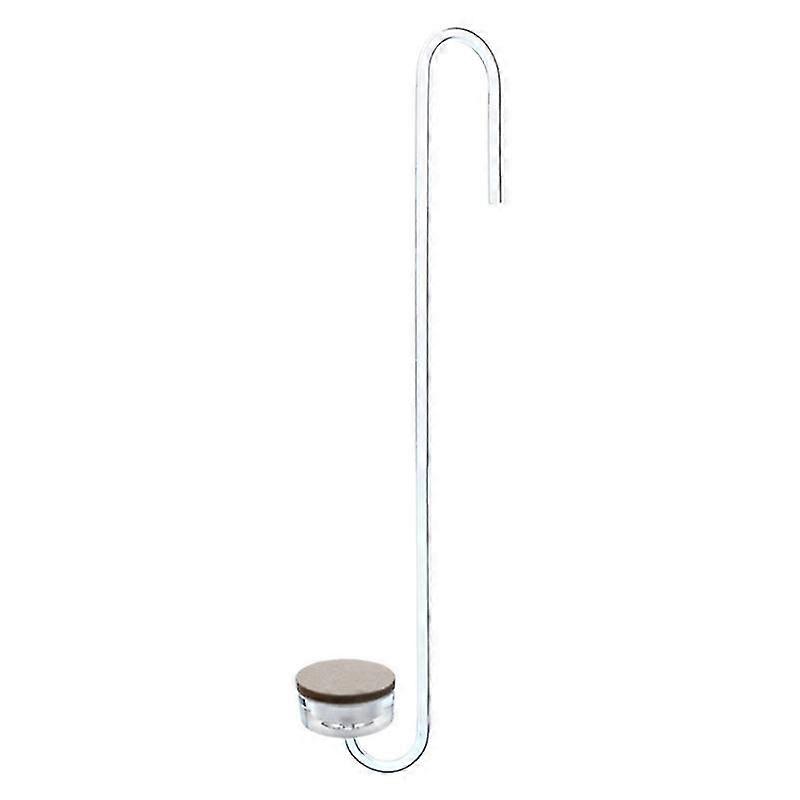 Stainless Steel Aquarium Co2 Diffuser, Co2 Bubble Diffuser, High Density Ceramic Plate, Flat Bottom, 29cm