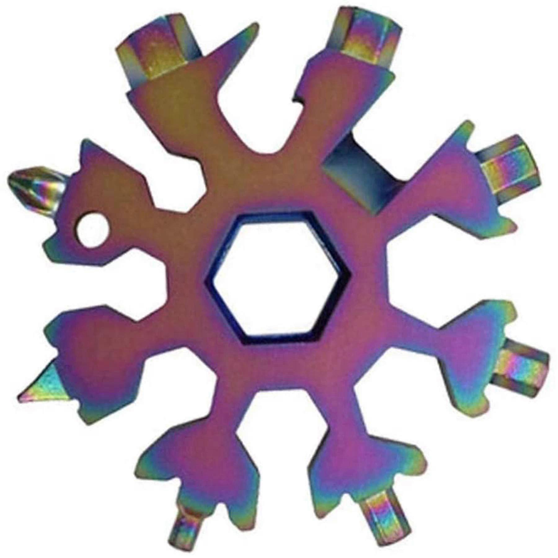 18 in 1 Snowflake Multi Tool Muticolour