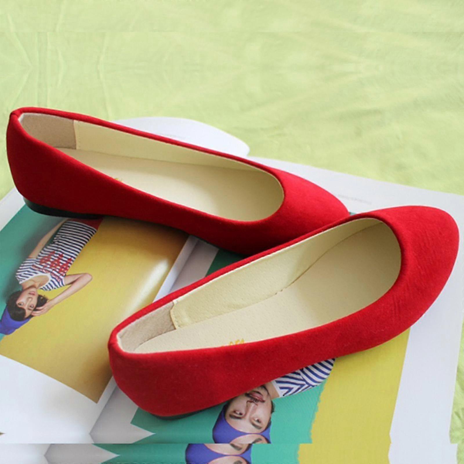 Femmes Chaussures Ballerines Flat Slip On Mocassins Chaussures style 486