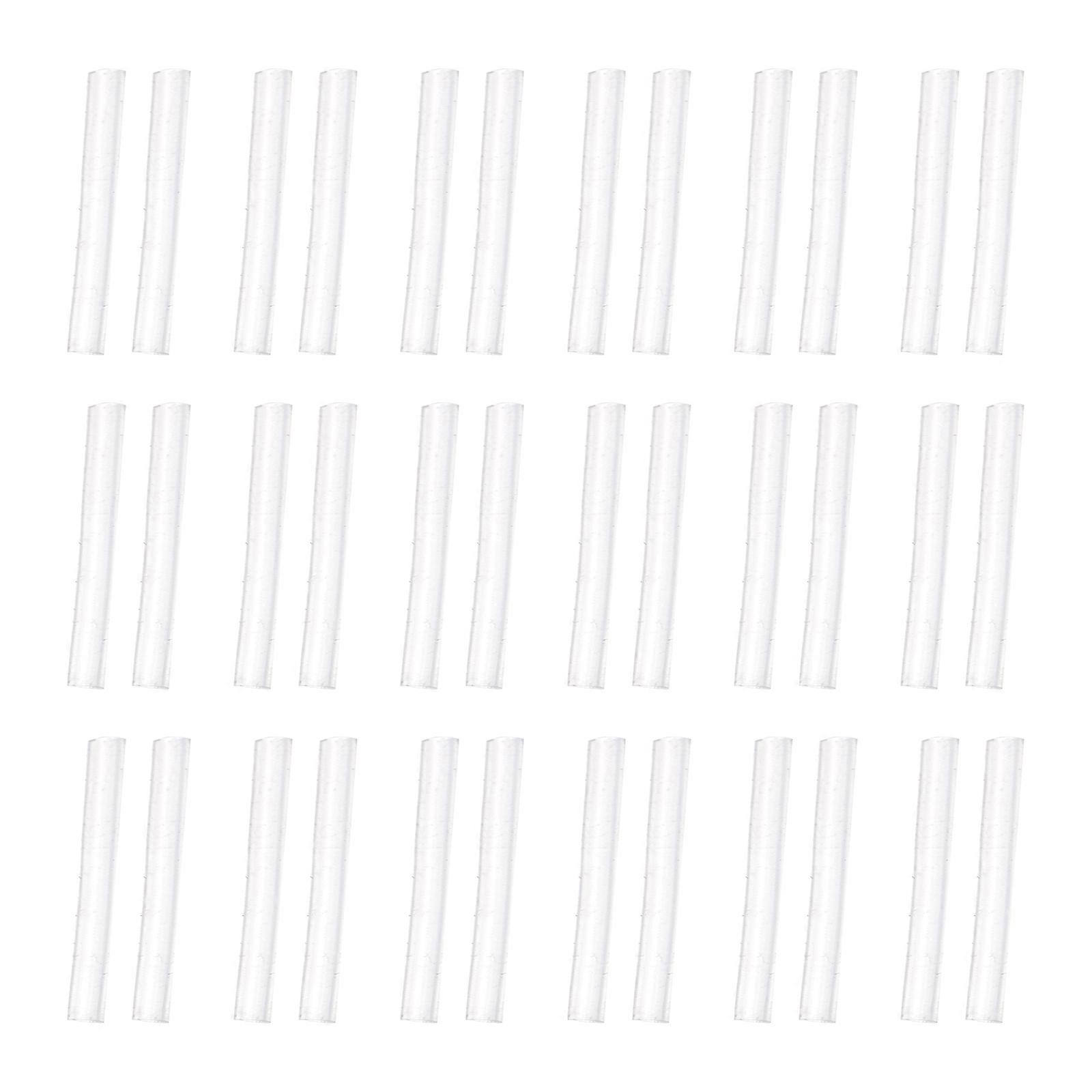 50 Pairs Anti-sensitive Earring Protector Earring Sleeves for Sensitive Ears