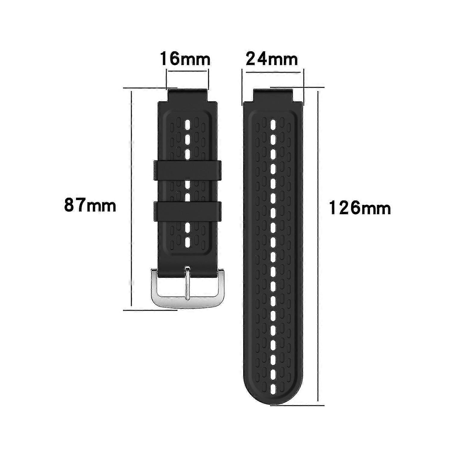 Byte handledsrem Silicagel Soft Band Strap För Garmin Forerunner 10