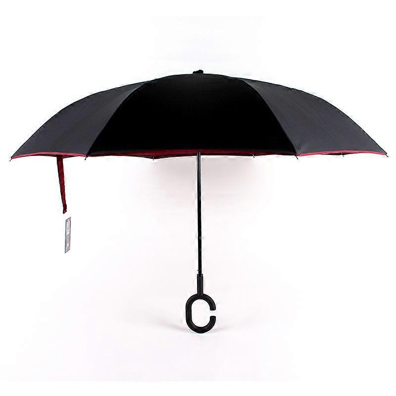 Umbrella-Straight Rod Automatic Reverse Umbrella