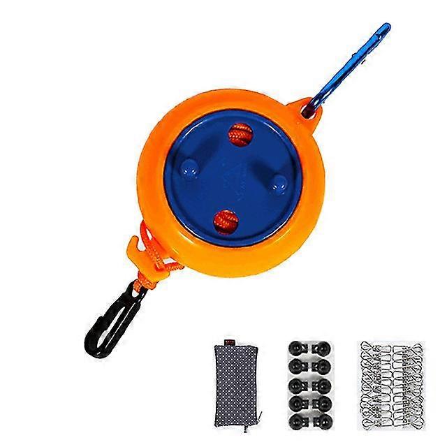 Portable Windproof And Non-slip Clothesline Retractable Invisible Clothesline Without Punching Holes
