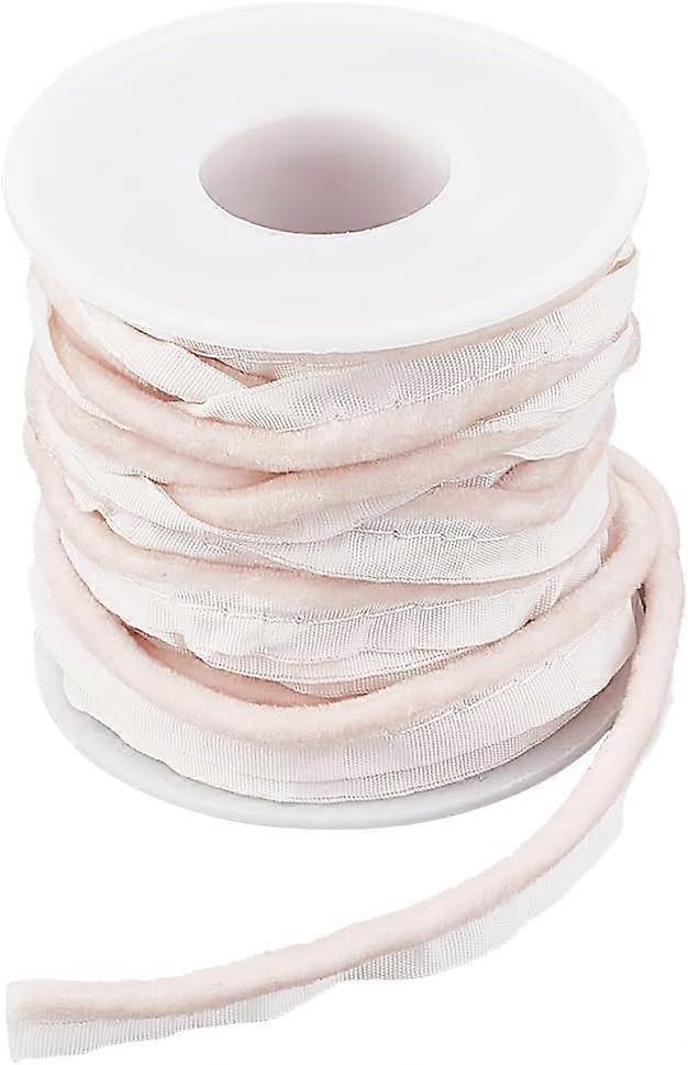10 Yards Velvet Piping Bias Tape Ribbons Piping Cord Trim 0.4inch Wide Piping Trim with Welting Cord for Sewing Upholstery Piping Cord Trim DIY Craft