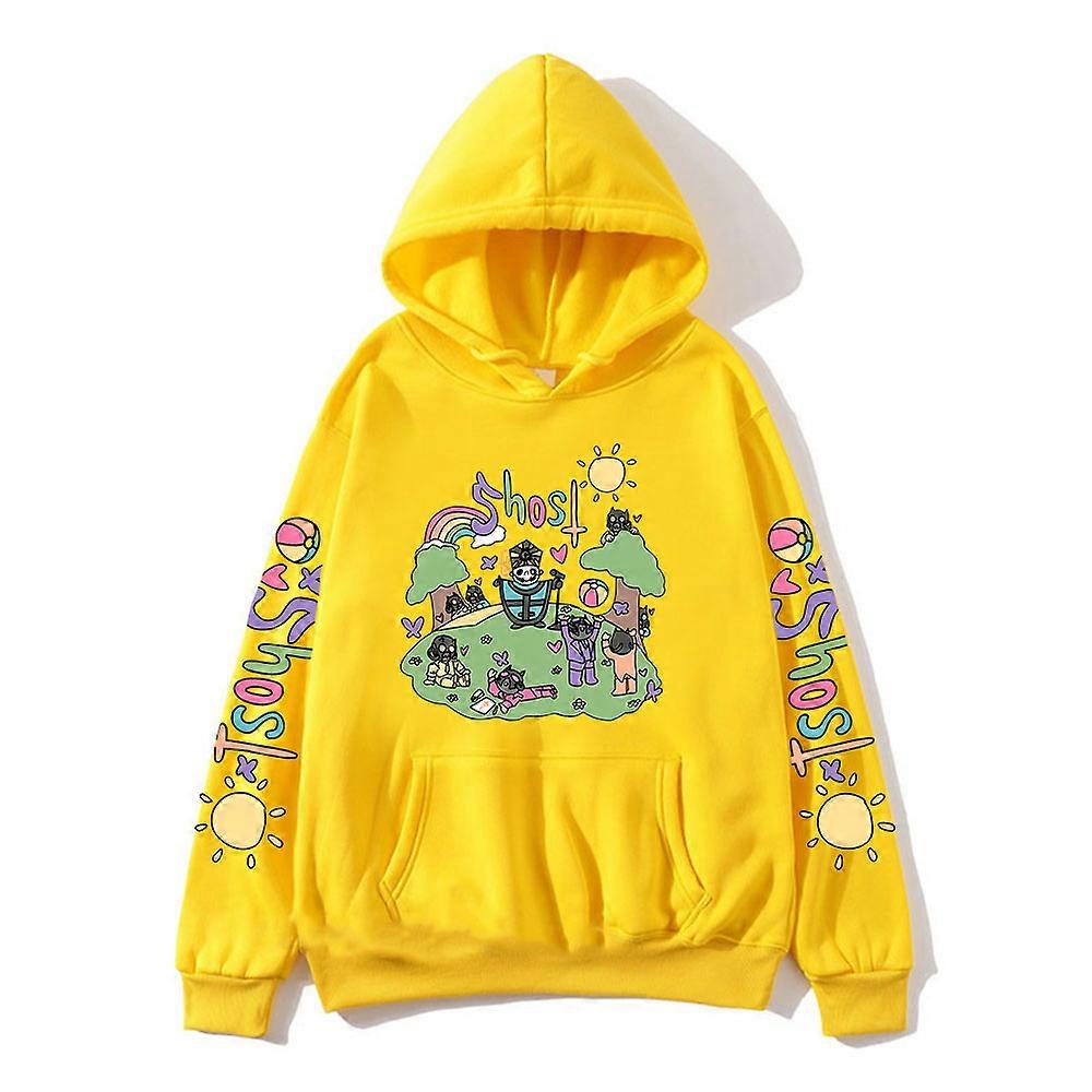 Ghost Music Band Hoodies Printed Men Woman Casual Oversized Y2k