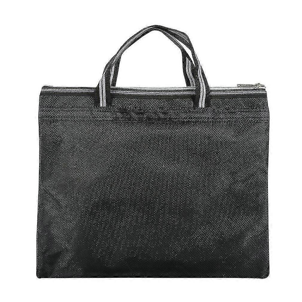 Jacquard Handbag Briefcase File Holder Business File Storage Bag