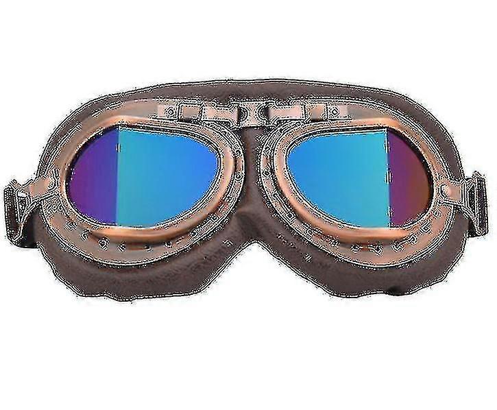 Motorcycle Riding Goggles Retro Classic Glasses Windshield