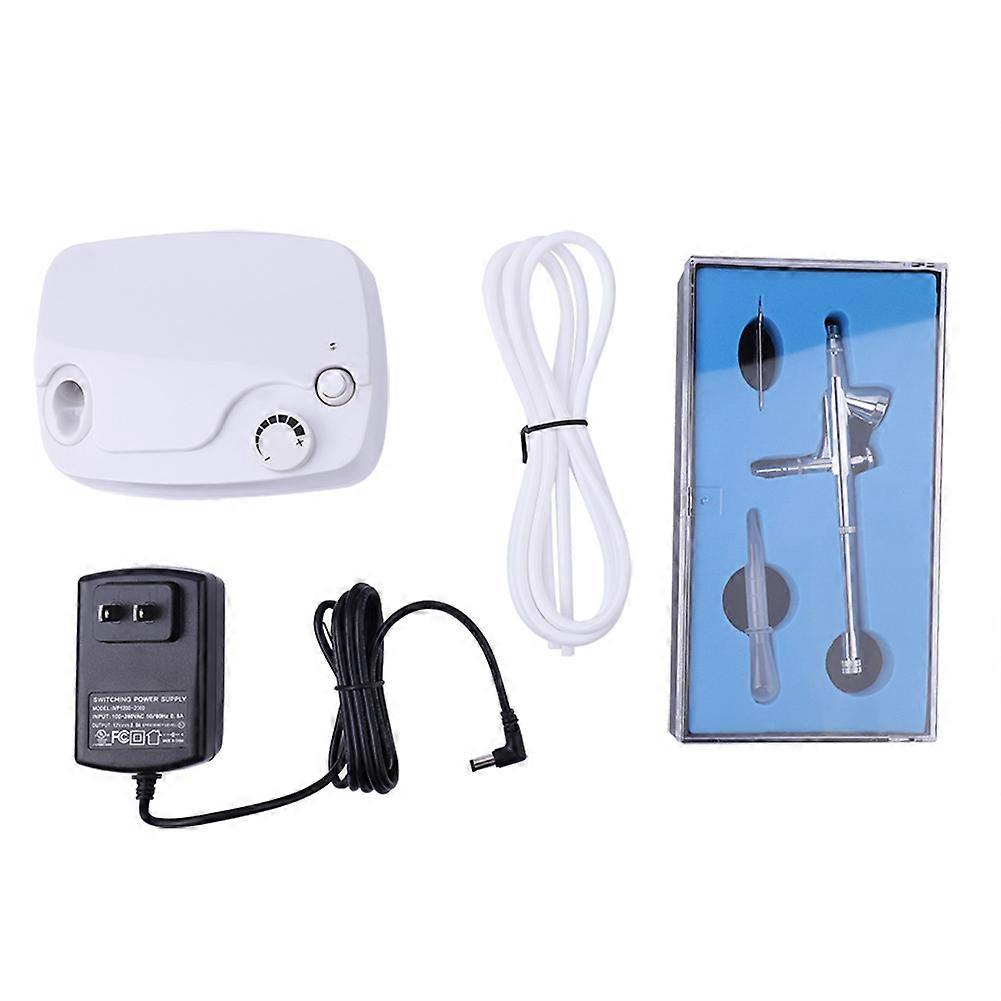 100-240V Portable Mini Airbrush Compressor Set Cake Spray Cookie Coloring Machine