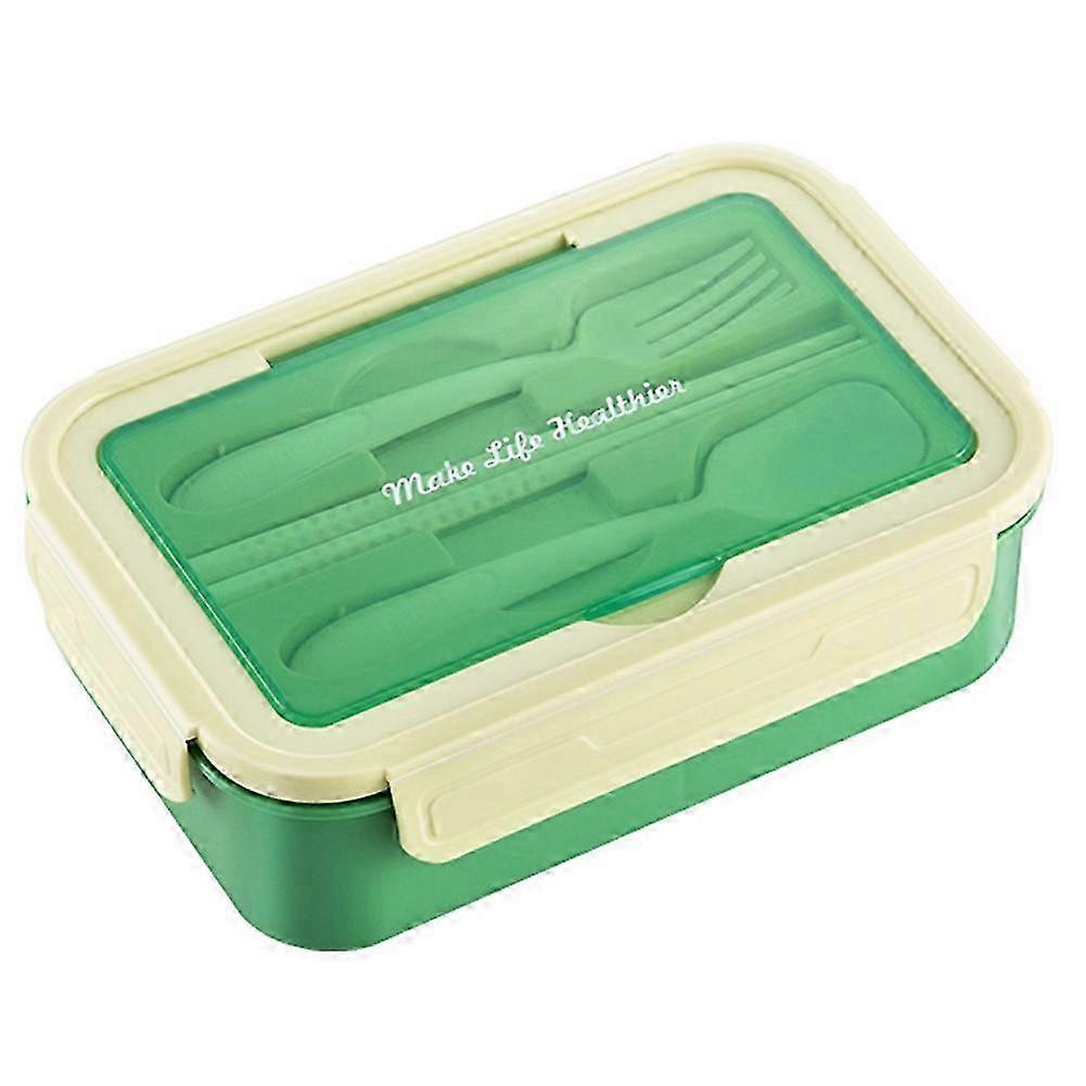 Lunch Box, 1400ml Bento Lunch Box For Adults And Kids, Lunch Container With 3 Compartments, Lunch B