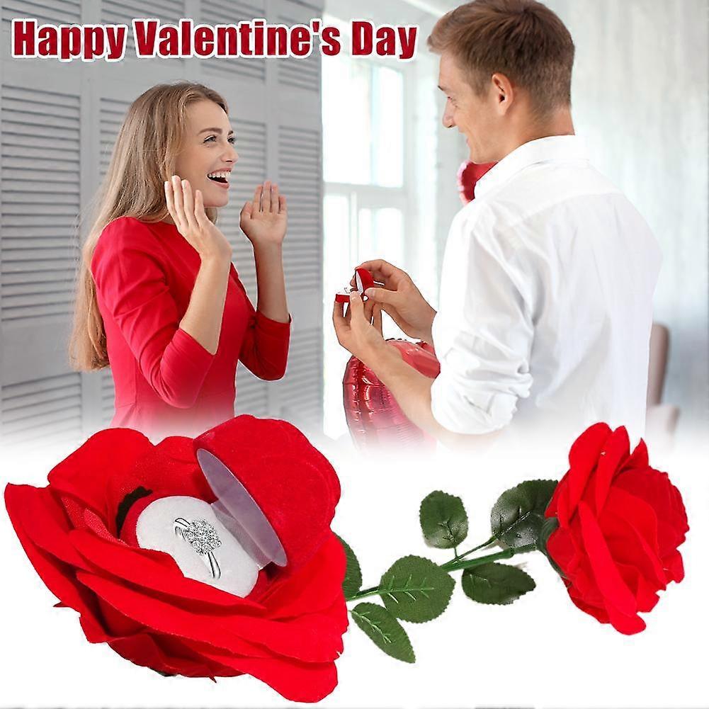 New Creative Rose-Ring Box Multi Layer Rose Festival Gift Box