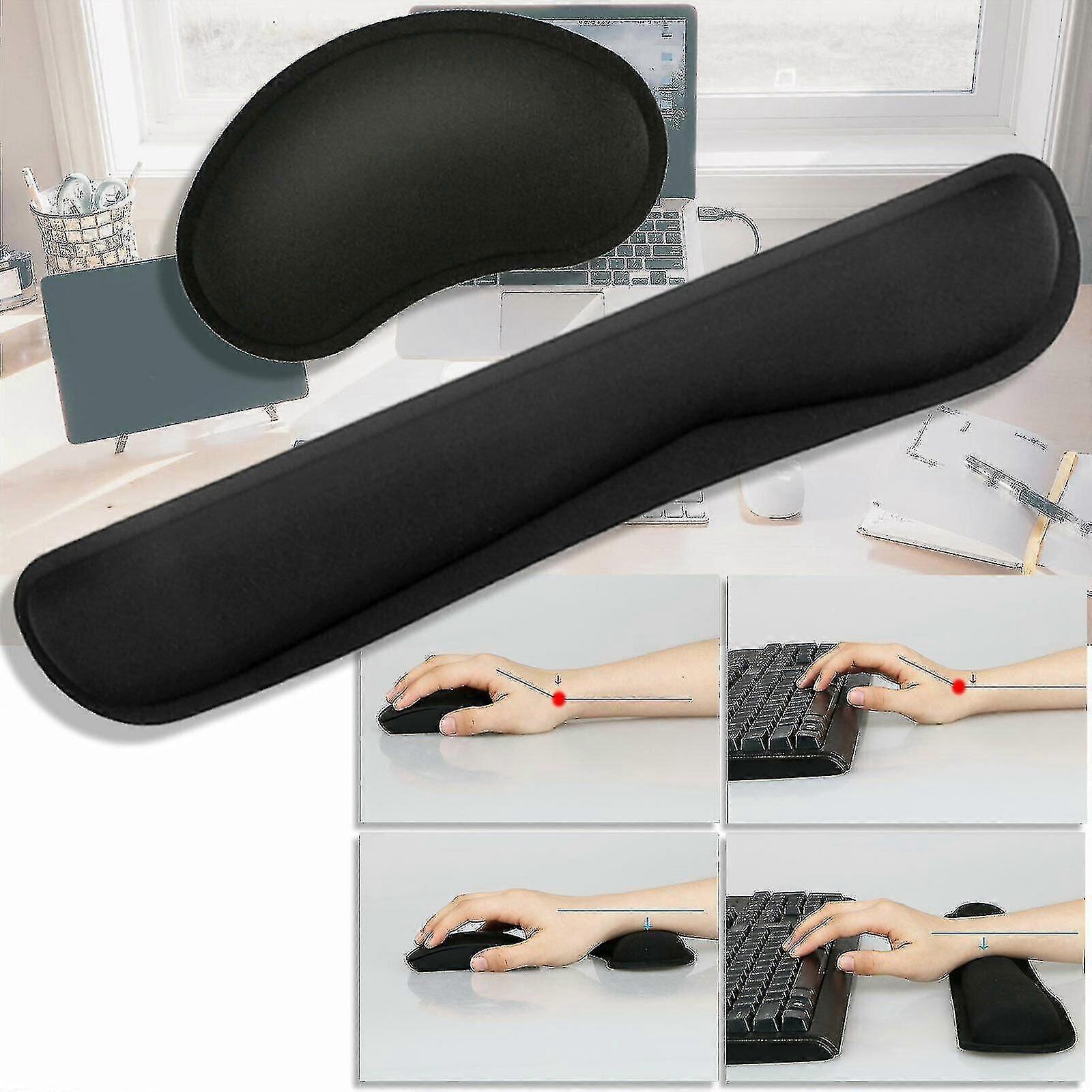 Memory Foam Keyboard Wrist Rest Pad Mouse Wrist Pad Support XXF