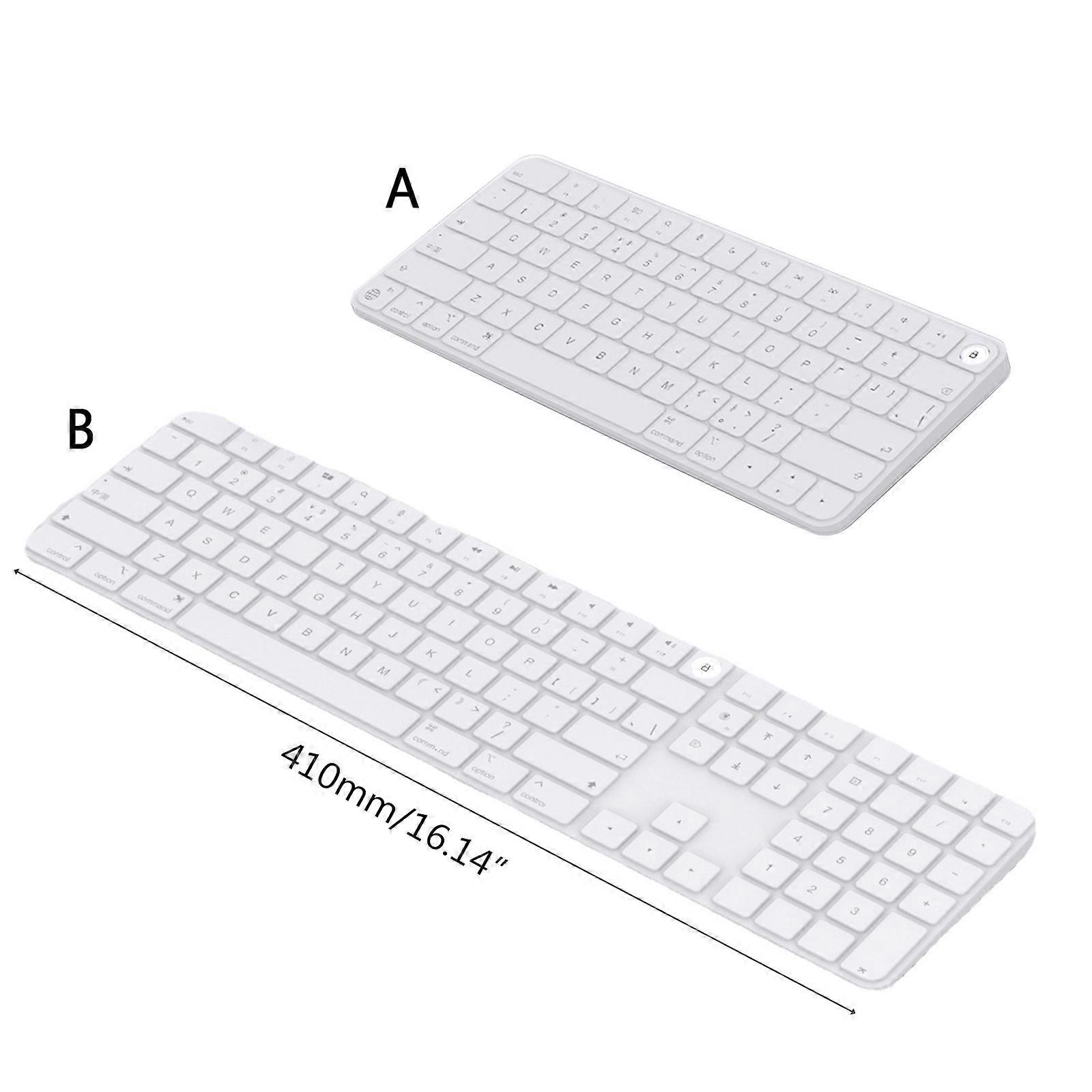 Nouveau Clavier D’ordinateur Portable Couverture Peau Pour Clavier Magique Pad Film Protecteur Silicone Transparent Claviers Protecteur Clavier Court Prote