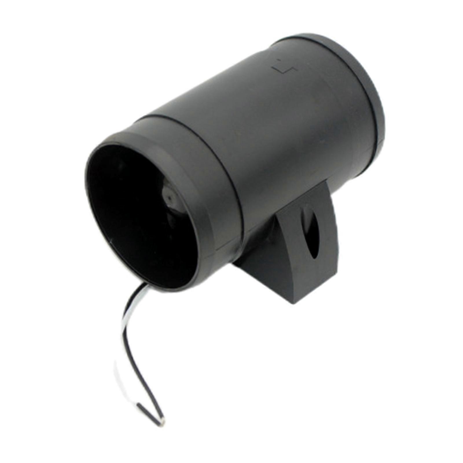 3" Inline Marine Bilge Luftgebläse 12V 145 CFM Leises Boot Weiß/Schwarz Schwarz