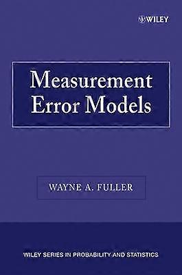 Measurement Error Models