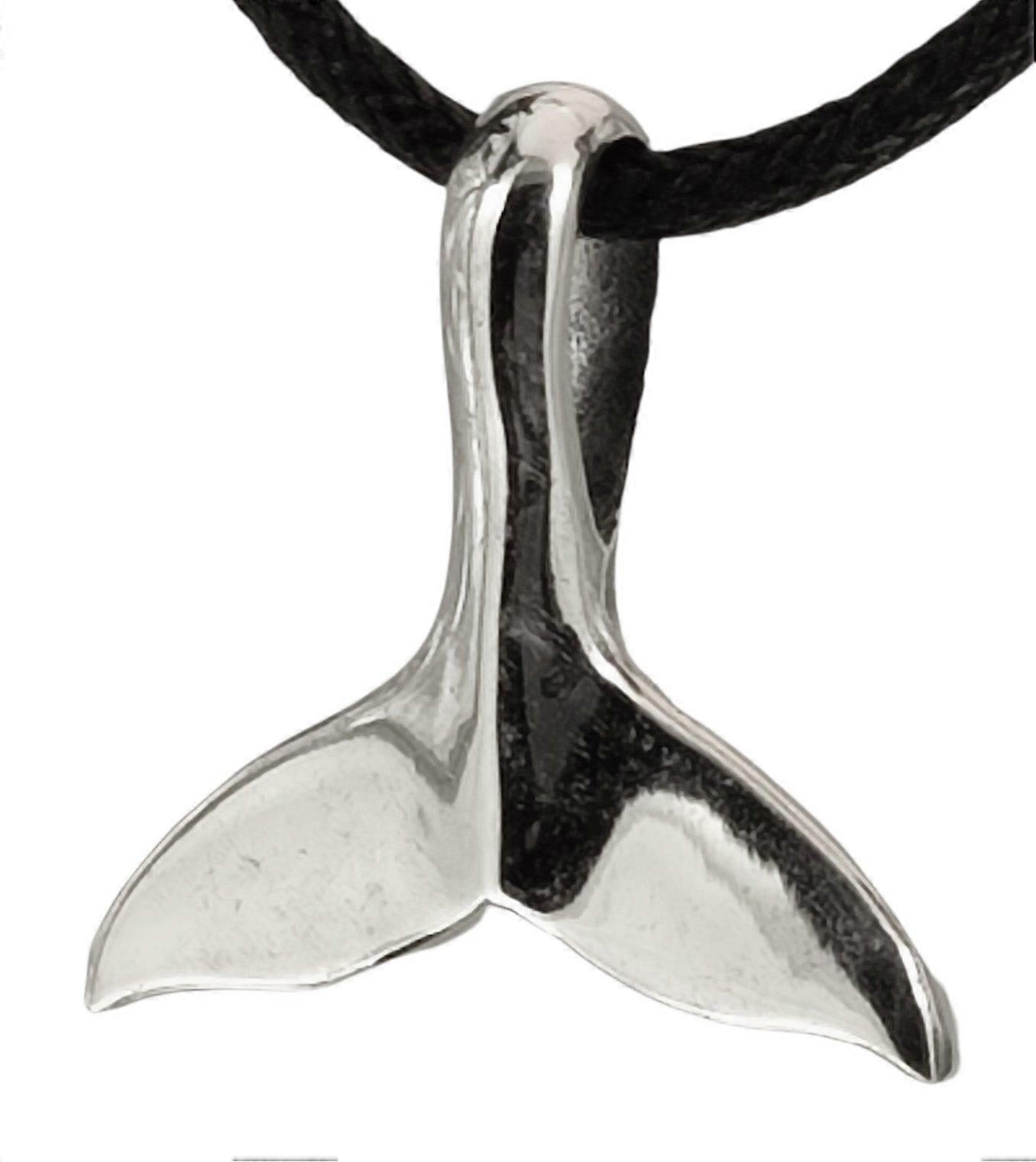 Pendant 128 Whale Fin - Silver