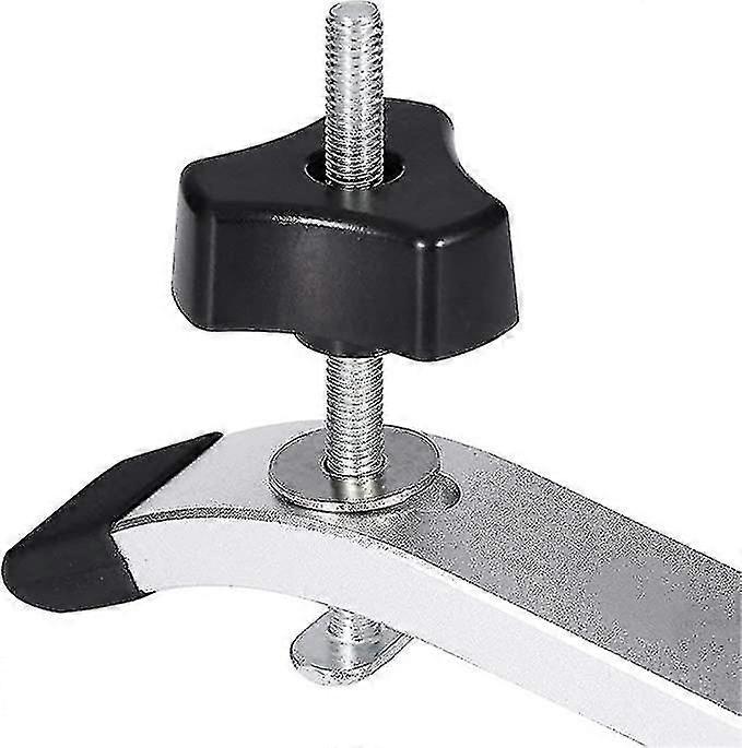 Turntable Set (2 Sets) Metal Fast Acting Holding Clamp Set For T-slot T-track Woodworking Tool