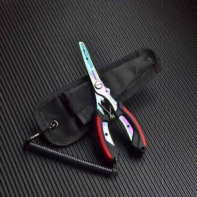 Multifunctional Non-slip Fishing Needle with Blades and Hook Remover Stainless Steel with Cover and Strap Included