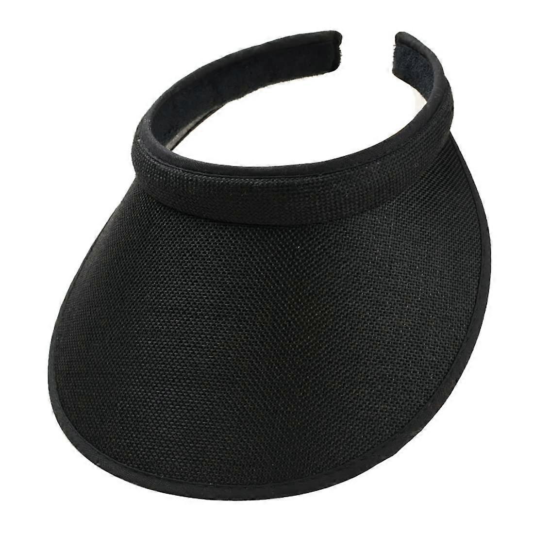 Sun Visor Wide Brim Adjustable Open Top For Summer Beach Lightweight Breathable One Size