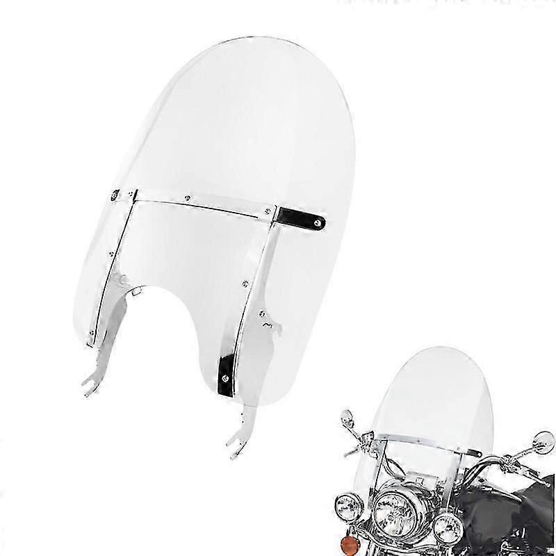 Motorcycle Windscreen Windshield For Harley Softail Slim Fat Boy Lo Flstfb Deluxe Fls Flss Flst Flstc Flstf Flstn 2000-2020