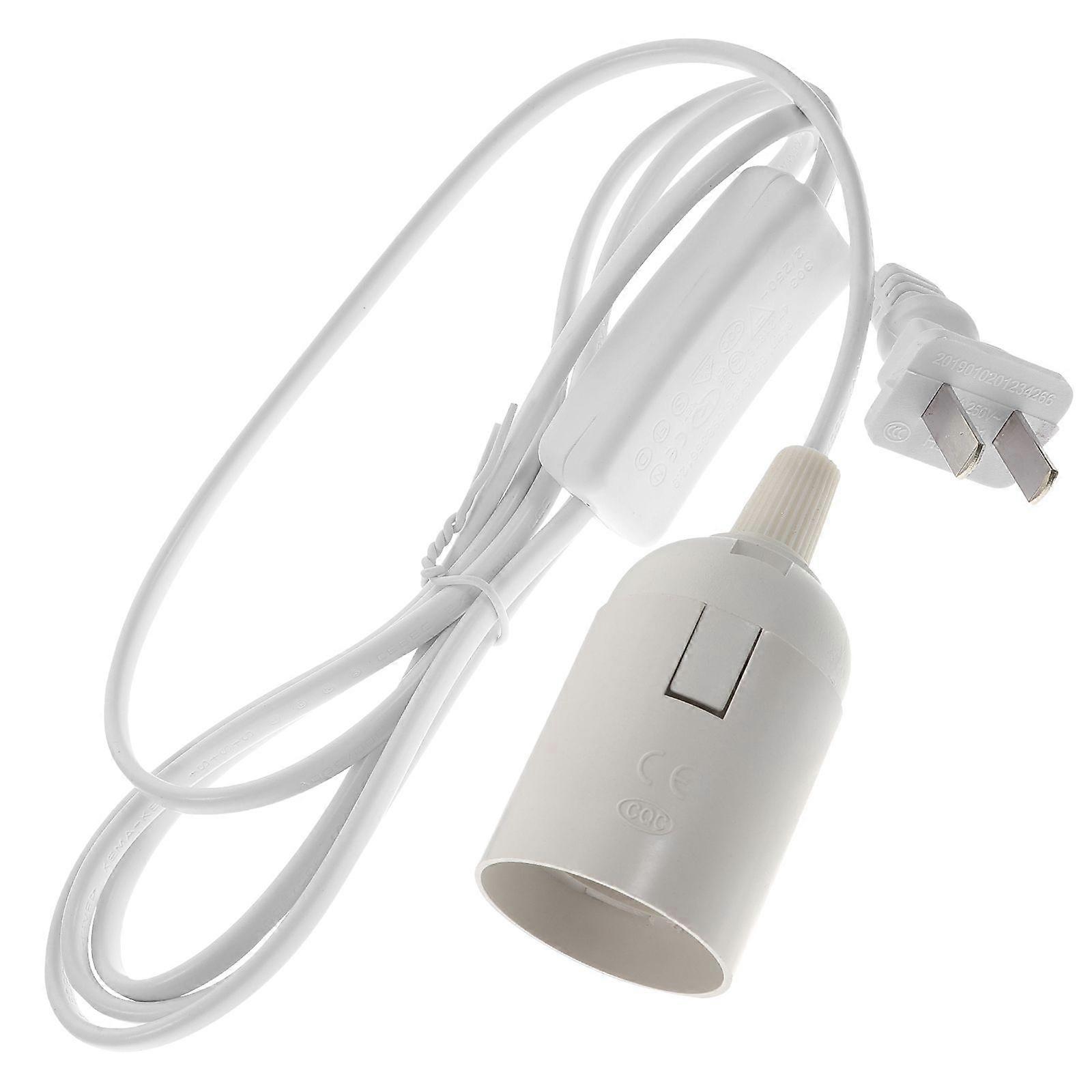 Light Socket With Cord Hanging Lamp Cord Socket Ceiling Lamp Power Cord US Plug