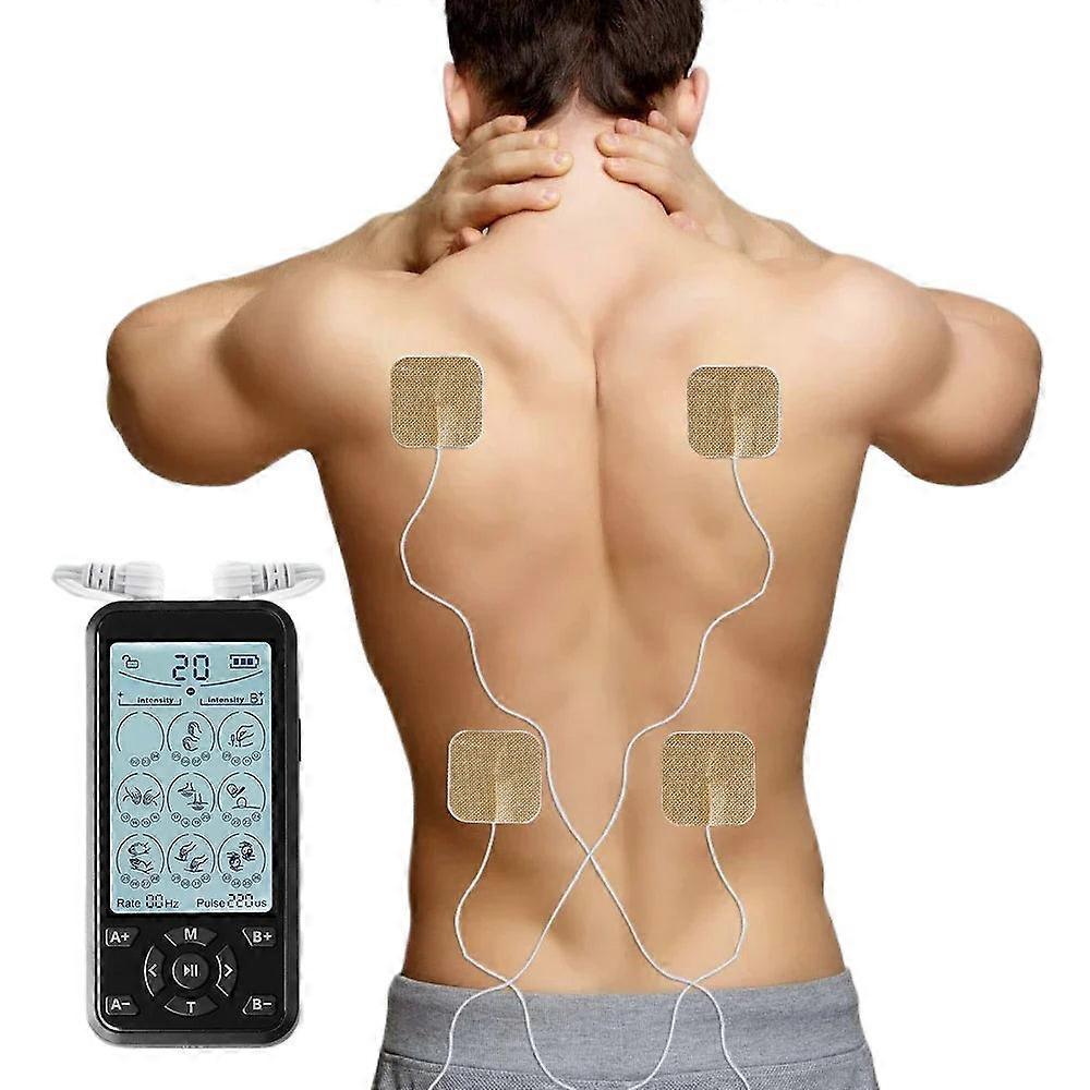 Ebox Ems Muscle Stimulator Tens Massager 36 Modes Acupuncture Body Massage Pulse Therapy Slimming Ma