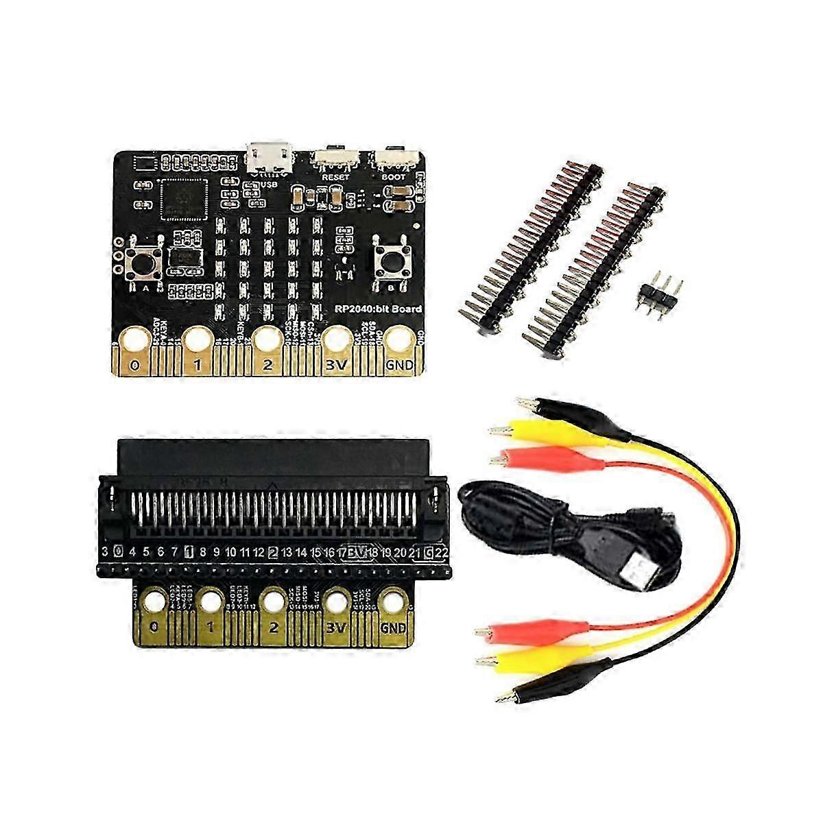 For PICO RP2040 Bit Motherboard Python Programming Development Board Compatible with BBC Microbit B