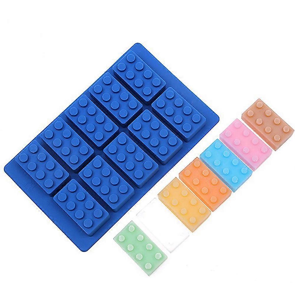 Building Block Mould Fondant Cake Decoration Mould Silicone DIY Baking Tool Food Grade Nonstick