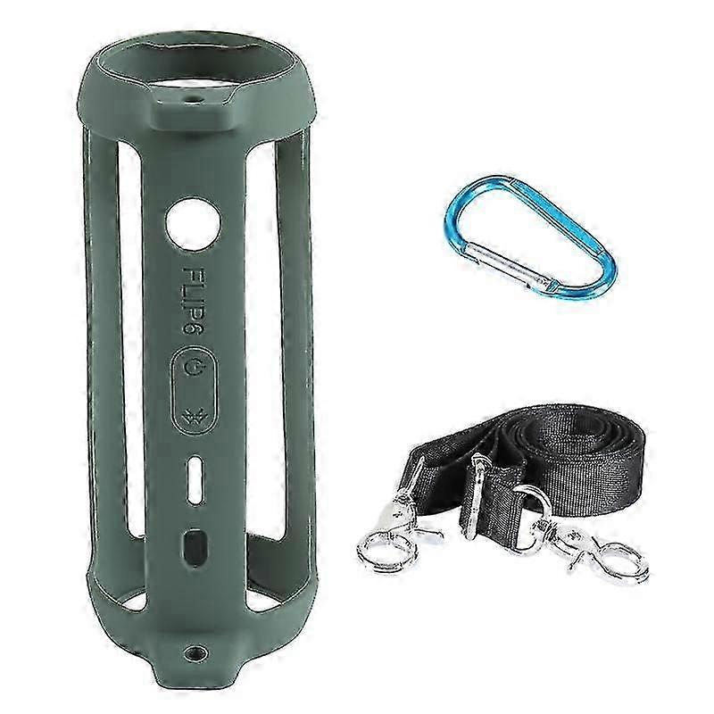 Soft Silicone For Case Durable Forjbl Flip 6 Wireless Speaker Carrying Cases