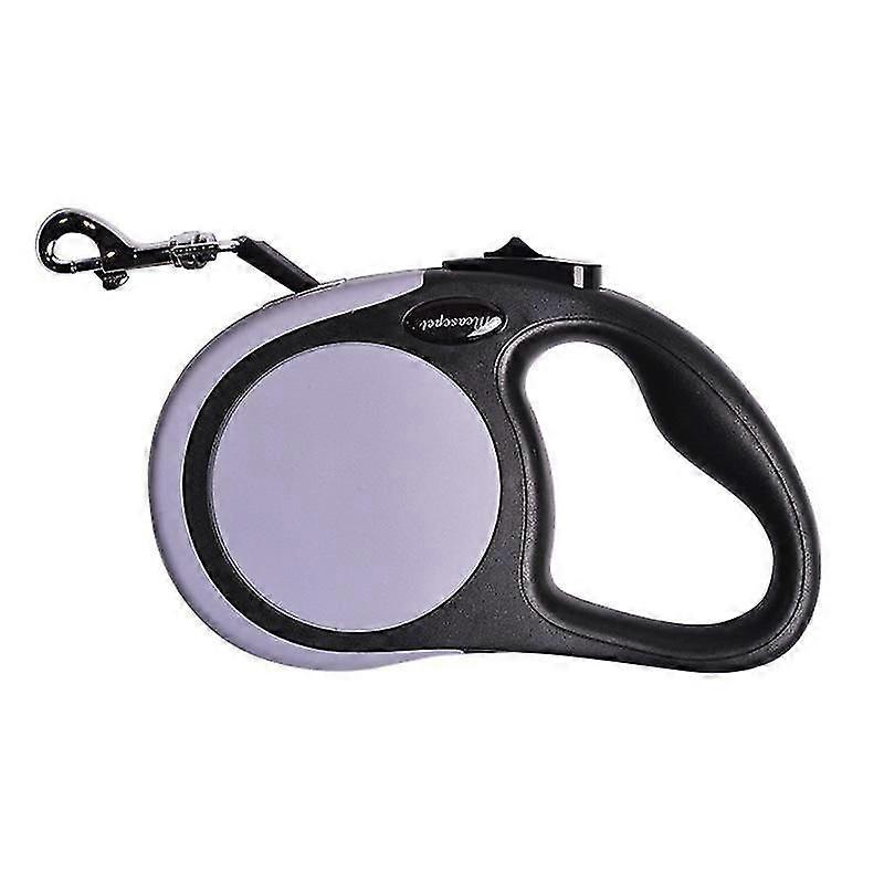 Qin Retractable Dog Leash Nylon Durable Non-slip Pet Supplies Ps23 Gray S