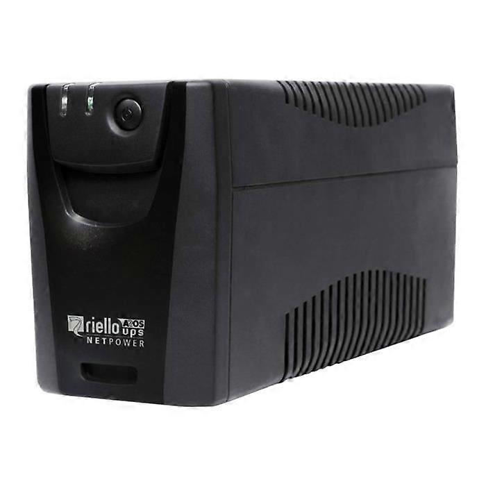 Riello UPS Net Power NPW 600 Inverter AC 220-230-240 V 360 Watt 600 VA USB output connectors: 4 black