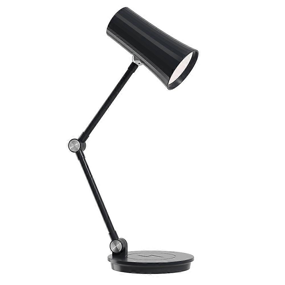 D09 Multi-function Foldable Desk Lamp Projector Light Detachable Flashlight with Wireless Charger